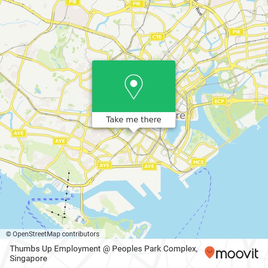 Thumbs Up Employment @ Peoples Park Complex map
