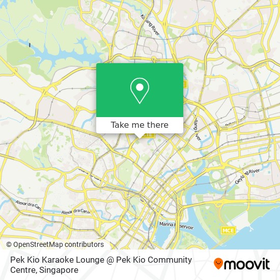 Pek Kio Karaoke Lounge @ Pek Kio Community Centre地图