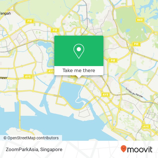 ZoomParkAsia map
