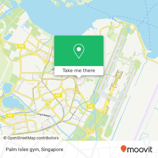 Palm Isles gym map