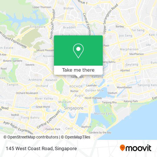145 West Coast Road地图