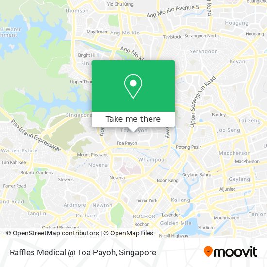 Raffles Medical @ Toa Payoh地图