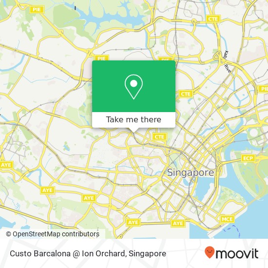 Custo Barcalona @ Ion Orchard map