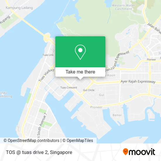TOS @ tuas drive 2地图