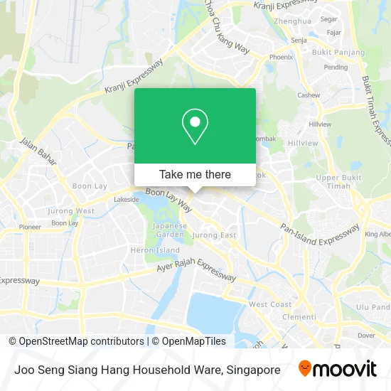 Joo Seng Siang Hang Household Ware map
