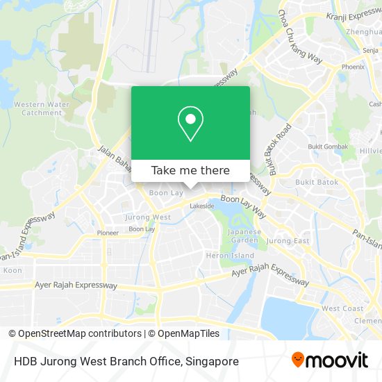 HDB Jurong West Branch Office地图