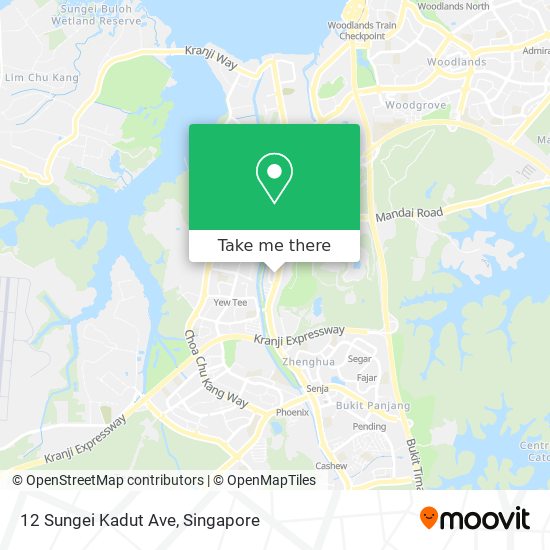 12 Sungei Kadut Ave map