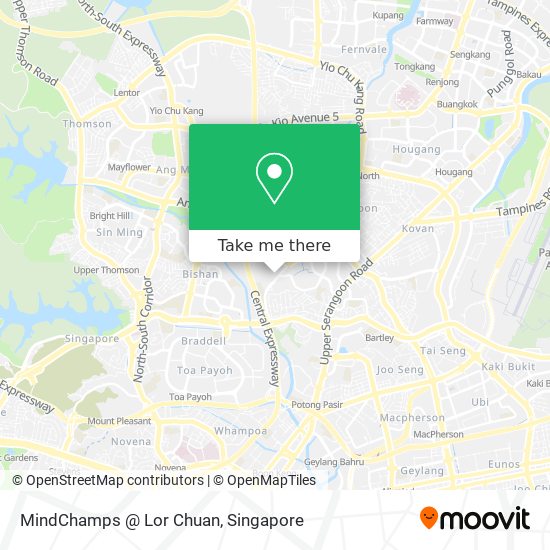 MindChamps @ Lor Chuan map