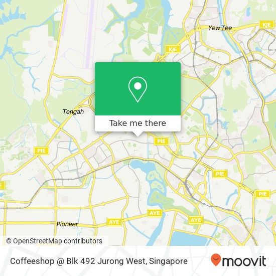 Coffeeshop @ Blk 492 Jurong West map
