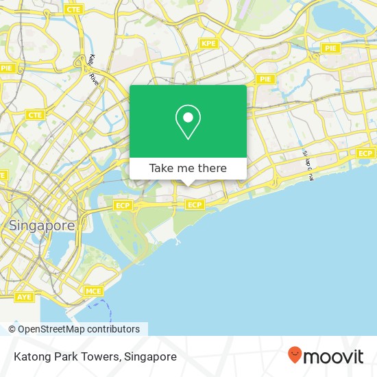 Katong Park Towers map