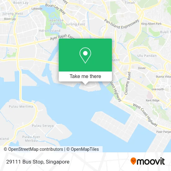 29111 Bus Stop map