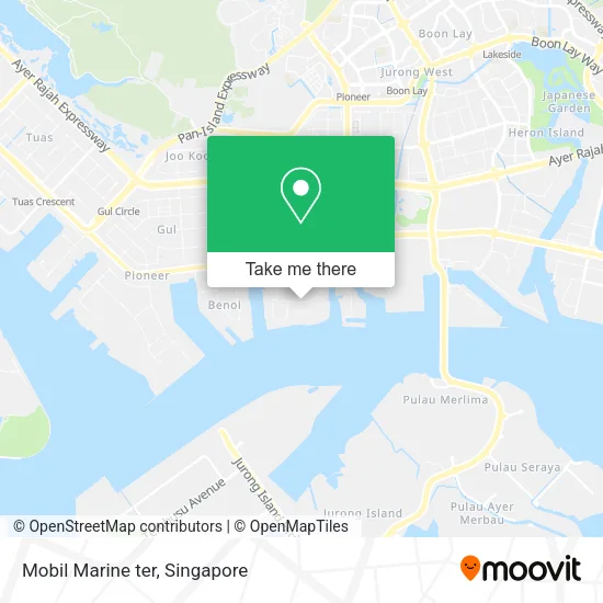 Mobil Marine ter map
