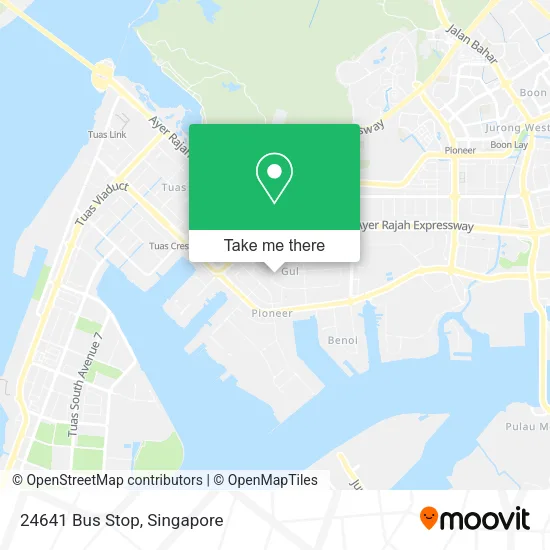 24641 Bus Stop map
