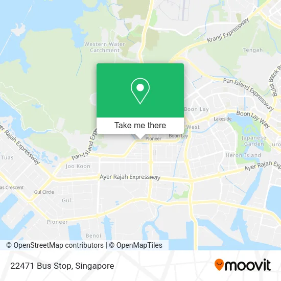 22471 Bus Stop map