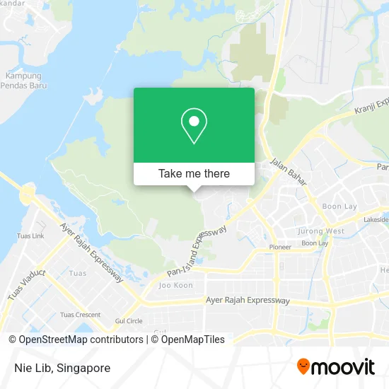 Nie Lib map