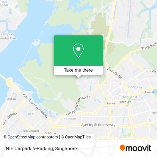 NIE Carpark 5-Parking地图