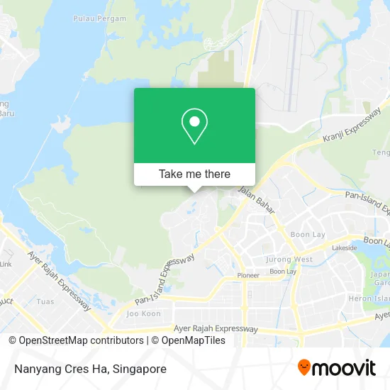 Nanyang Cres Ha地图
