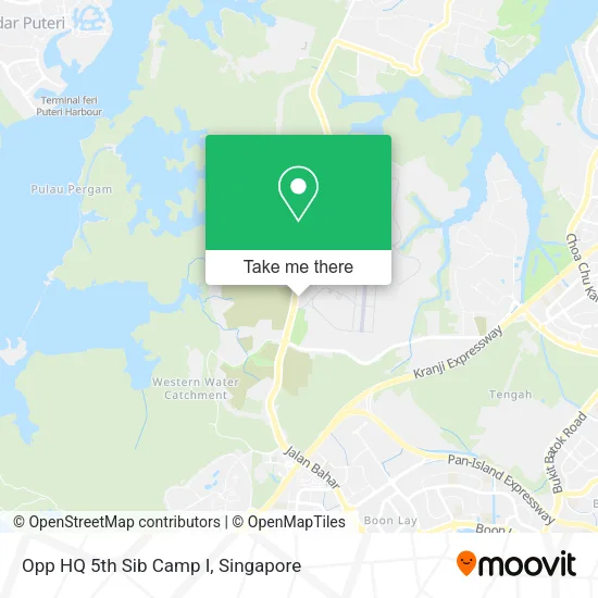 Opp HQ 5th Sib Camp I map