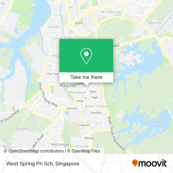 West Spring Pri Sch地图