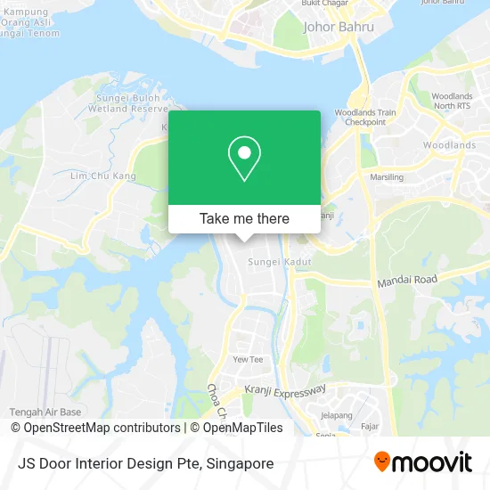 How to Get to JS Door Interior Design Pte in Northwest by Bus or Metro?