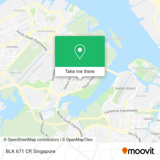 BLK 671 CP地图