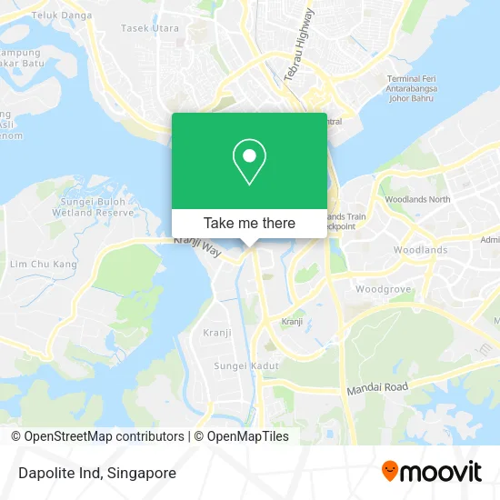 Dapolite Ind map