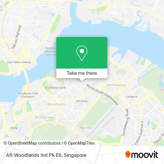 Aft Woodlands Ind Pk E6地图