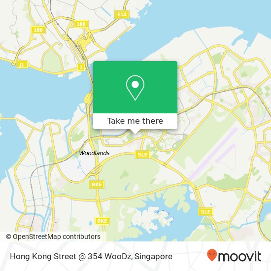 Hong Kong Street @ 354 WooDz map