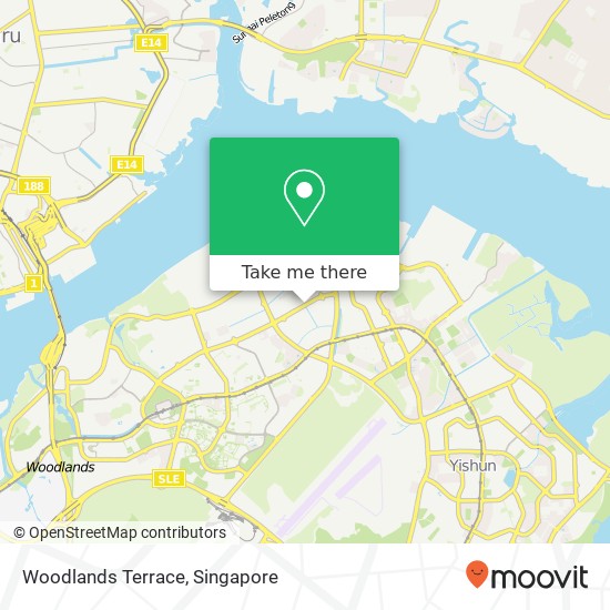 Woodlands Terrace地图