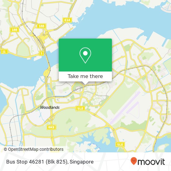 Bus Stop 46281 (Blk 825) map