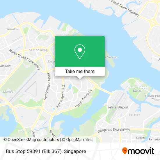 Bus Stop 59391 (Blk 367) map