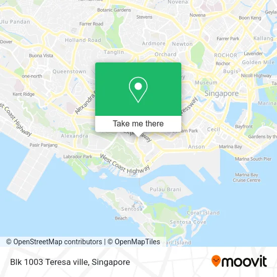 Blk 1003 Teresa ville地图
