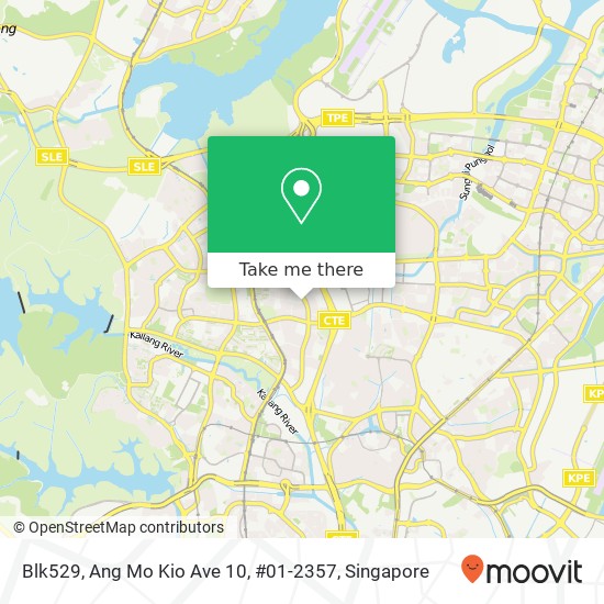 Blk529, Ang Mo Kio Ave 10, #01-2357地图