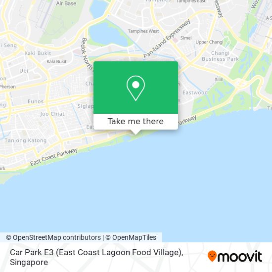 Car Park E3 (East Coast Lagoon Food Village)地图