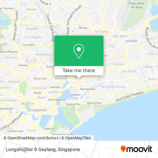 Longshi@lor 8 Geylang map