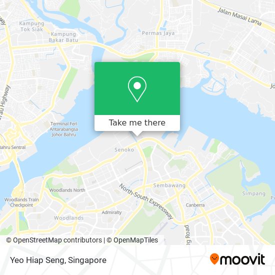 Yeo Hiap Seng地图