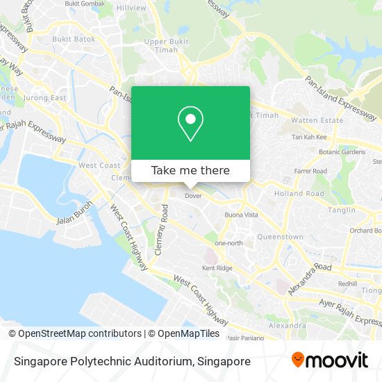 Singapore Polytechnic Auditorium map
