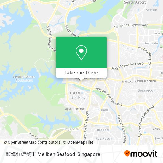 龍海鮮螃蟹王 Mellben Seafood map