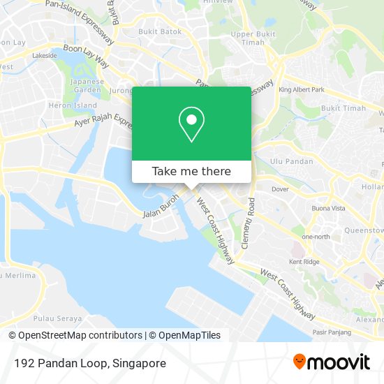 192 Pandan Loop map