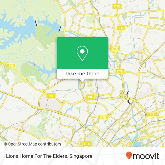 Lions Home For The Elders map