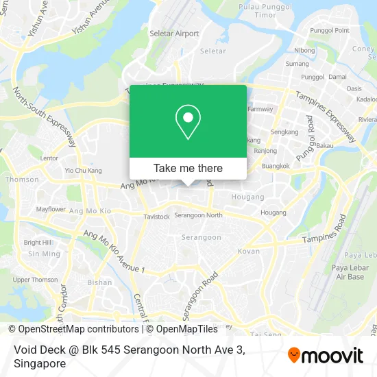 Void Deck @ Blk 545 Serangoon North Ave 3 map