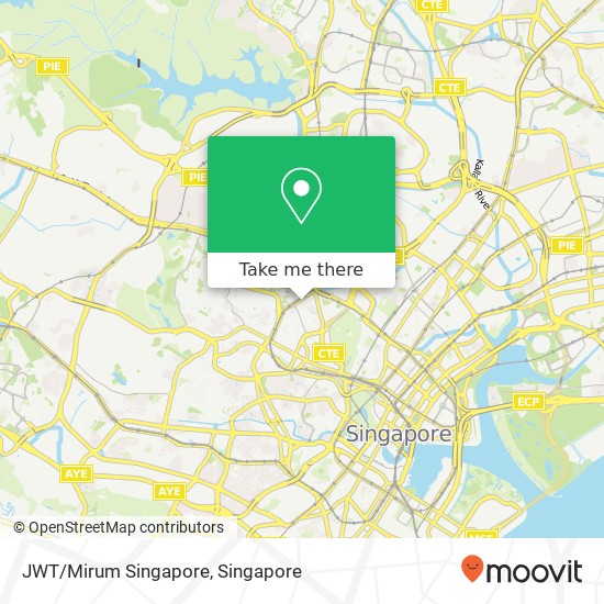 JWT/Mirum Singapore map