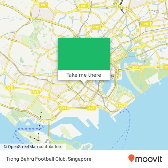 Tiong Bahru Football Club map