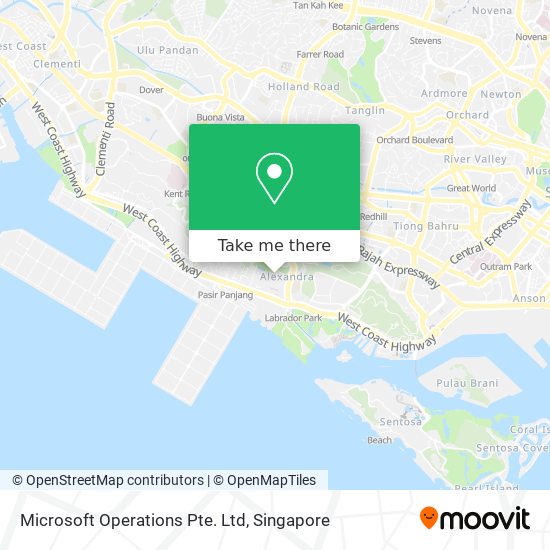 Microsoft Operations Pte. Ltd map