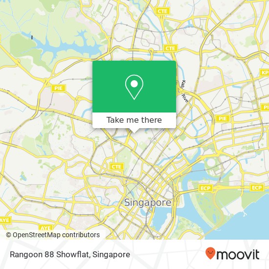 Rangoon 88 Showflat map