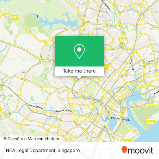 NEA Legal Department map