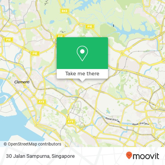 30 Jalan Sampurna地图