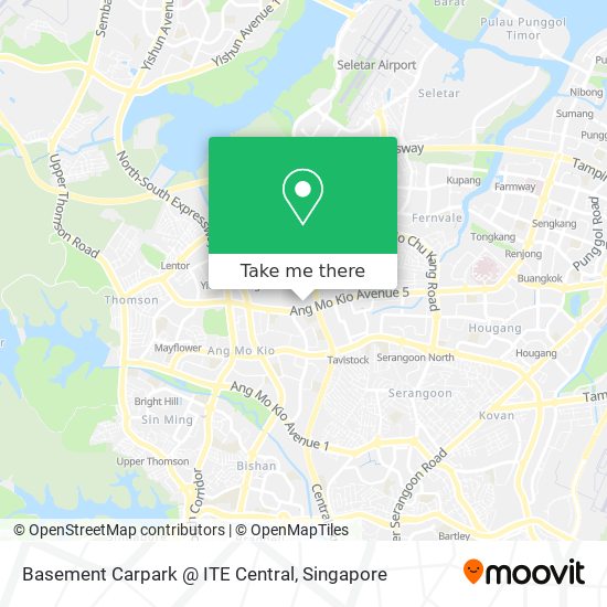 Basement Carpark @ ITE Central map