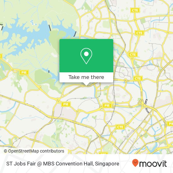 ST Jobs Fair @ MBS Convention Hall map