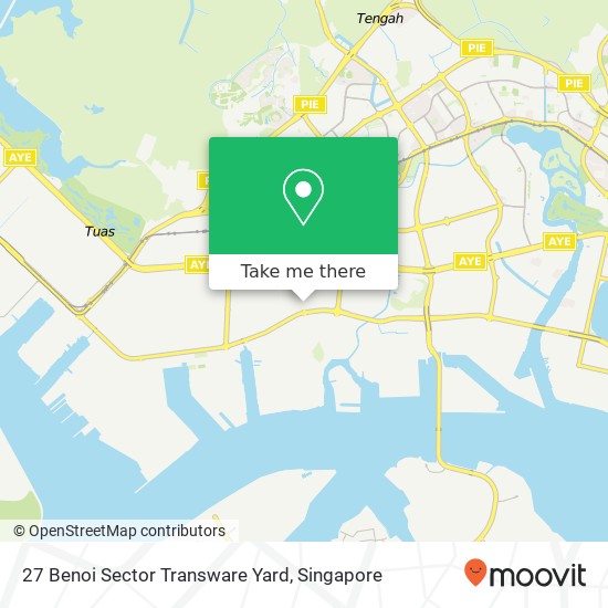 27 Benoi Sector Transware Yard map